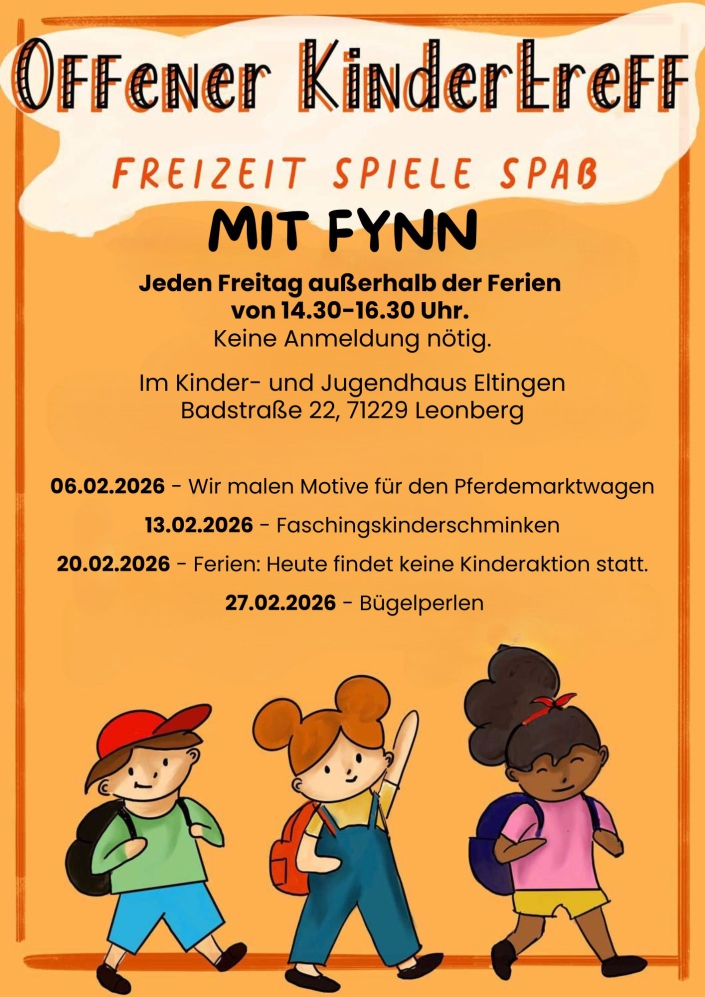 Offener Kindertreff mit Fynn