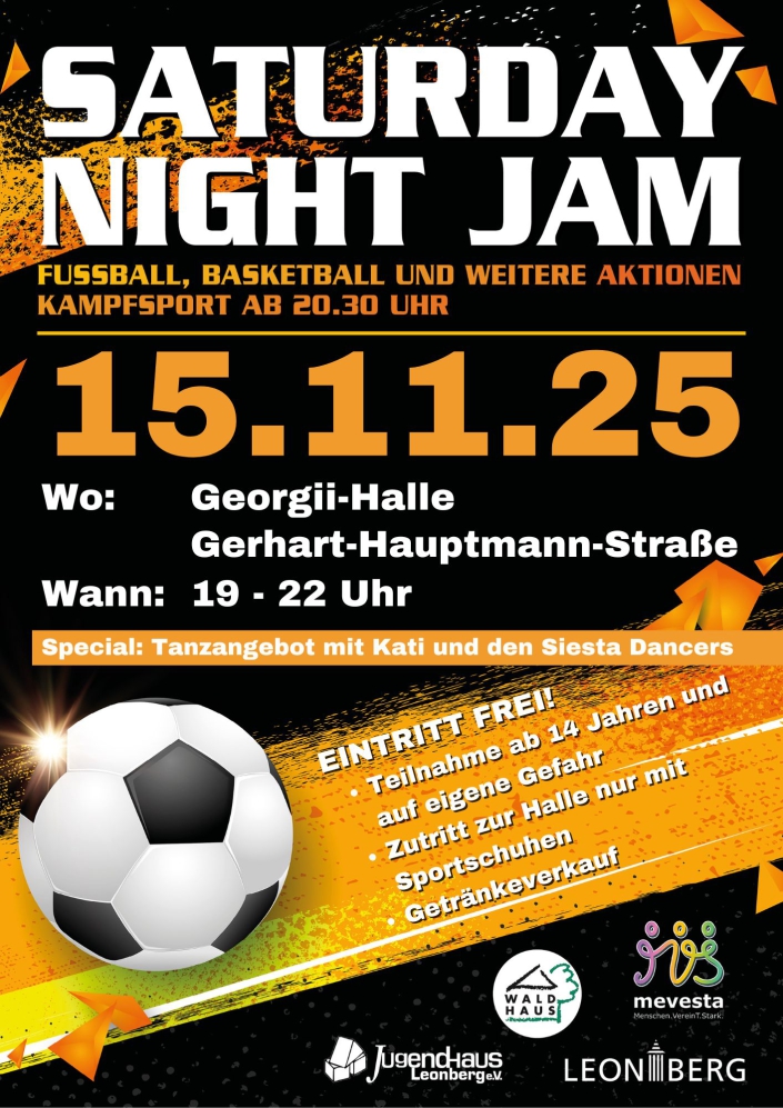 15.11.2025 - Saturday Night Jam