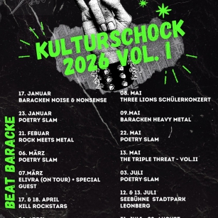 Konzertvorschau 2026 - 1. Halbjahr