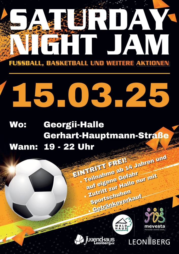 15.03.2025 - Saturday Night Jam